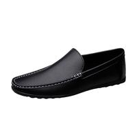Loafers Herren Leder Fahrschuhe Klassische Mokassins Flache Slipper Mokassin Schuhe Aus Weichem Leder Komfort Business Hausschuhe Atmungsaktiv Weich Kleid Schuhe Comfort Schuhe Bootsschuhe