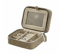 LOBERON Schmuckkästchen Angelique, beige (9 x 12 x 5cm)