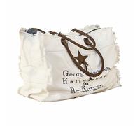 LOBERON Tasche Friedrich, weiß (22 x 51 x 41cm)