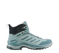 Lowa Wanderschuhe Innovo Mid GTX (All-Terrain, Veloursleder, wasserdicht) eisblau/hellblau Damen, Größe Euro (US) 38 (7)