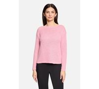 Strickpullover BETTY BARCLAY "Damen langarm", Damen, Gr. 40, sea pink, Strick, Obermaterial: 36% Baumwolle, 36% Polyacryl, 28% Polyamid, gerade normal, U-Boot-Ausschnitt, Pullover Strickpullover (1597