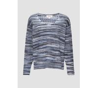 s.Oliver Red Label - Locker geschnittener Strickpullover blau - Gr. - 46