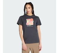 LOCKER GESCHNITTENES FLORAL GRAFIK T-SHIRT 2 Carbon S