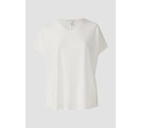 Locker geschnittenes T-Shirt aus Leinenmix 50 creme 2168447.0200.50