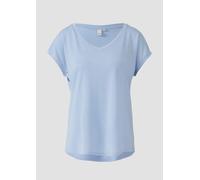 Locker geschnittenes T-Shirt aus Lyocellmix S blau 2167405.5072.S