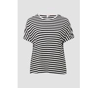 Locker geschnittenes T-Shirt aus Modalmix 44 schwarz 2168426.99G2.44