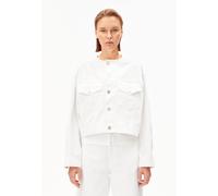 LOCKERE JEANSJACKE | 100% recycelte Baumwolle - weiss (L)