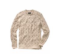 Lockerer Zopf-Pullover Mey & Edlich Beige 52 Herren