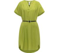 Lockeres Oversize Sommerkleid mit Gürtel "Klarisa" Pistachio XL