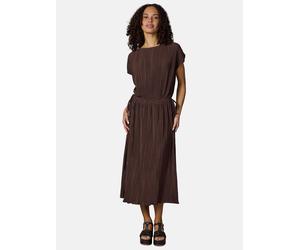 Lockeres Plissee-Sommerkleid "Galit YOUMODO" Dark Choco L