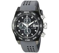 Locman Herren-Armbanduhr 46mm Armband Kautschuk Grau Quarz 0217V3-GKGYNKS2A