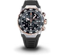 Locman Herren Automatikuhr Schwarz Rosa