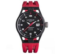 Locman Italy Herrenuhr Montecristo Carbon rot Automatik Ref. 0544