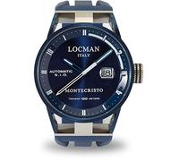Locman Italy Herrenuhr Montecristo Classic Automatik PVD blau Ref. 051