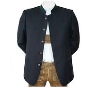 Lodenfrey Trachtensakko Trachten Sakko Jacke Trachtenjacke anthrazit grau Salzburger Janker festlich Hochzeit Fest Diner Ball Trachtenjanker Reine Schurwolle, Größe:62