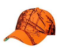 Lodenhut Manufaktur Breakup Cap Basecap Baseballcap Jagdcap Curved Brim (One Size - orange)