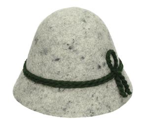 Lodenhut Manufaktur Lodenhut OBERSTDORF grau 52 cm