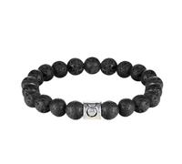 LODMLOER Sternzeichen-Armband Aus Lavastein-Perlen - Sternzeichen-Herrenarmbänder, Paare, Studentenarmbänder, Damenaccessoires