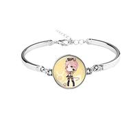 LODMLOER Stück Sternzeichen Armband Für Mädchen, Süße Anime Cartoon Horoskop Mädchen Mädchen Glas Anhänger Armreif Verstellbar Horoskop Armband Schmuck Geschenk Zum Geburtstag,Stier