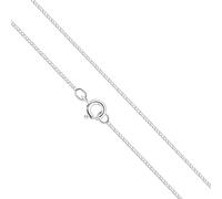 Löb 925 Silber Kette 38cm Halskette Panzerkette ohne Anhänger Silberkette Damen Kinderkette Panzer Kette Collier Dünn Halsnah Damen Kinder 1,4mm