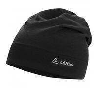 LÖFFLER Unisex Artista Merino Beanie M tze, Schwarz, Einheitsgröße EU