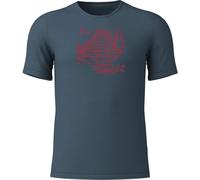Loeffler Cottage Merino Tencel (tm) Kurzarm-t-shirt 50 Dark Petrol