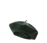 Loevenich Baskenmütze aus Wolle Damen tanne, ONE SIZE