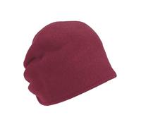 LOEVENICH Beanie | 100% Wolle | Gefalteter Rücken | Warmes & Weiches Design | Komfort & Stil Chalk Pink