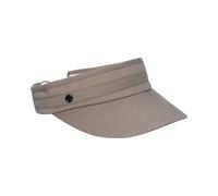 Uni Cotton Visor by Loevenich hellbraun One Size