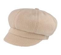 LOEVENICH Damen Winter-Ballonmütze |Schirmmütze | Winter-Mütze aus warmen Polar Soft Fleece - Knautschbar mit Gummizug