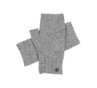 LOEVENICH fingerlose Handschuhe mit Glitzer | OneSize | Elegante, funkelnde Handstulpen für jeden Anlass Grey