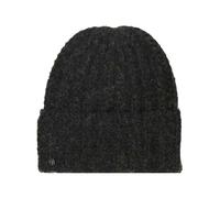 LOEVENICH Gestrickte Beanie | Rippenmuster | OneSize | Warme Wintermütze für Damen Charcoal