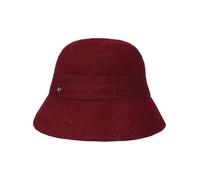 LOEVENICH Glockenhut | Wollmischung | Damen | OneSize | Modisches Accessoire für Herbst & Winter Wine