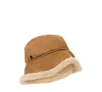 Loevenich Bucket Hat mit Teddyfell in Cognac, Größe 1