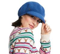 LOEVENICH Schirmkappe aus Wolle - Dehnbar, bequem und in One Size für Damen Himmel