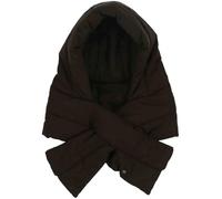 LOEVENICH Warmer Kapuzenschal | 100% Polyester | OneSize | Kuscheliger Schutz für kalte Tage | Damen Black