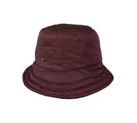 LOEVENICH Wasserabweisender Glockenhut | Mit Zugband | 100% Polyester | OneSize | Damen | Perfekt für Regenwetter Wine