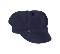 LOEVENICH Winddichte Ballonmütze | 100% Polyester | OneSize | Damen | Baskenmütze Dark Navy