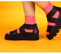 Lofina Sandaletten schwarz 5233 Maja gasoline-nero Gr.42 - LOF 62