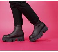 Lofina Stiefeletten grau 4240 Smilla gasoline-londra Gr.42 - LOF 53