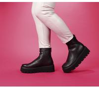 Lofina Stiefeletten schwarz 3123 Maja gasoline-nero Gr.41 - LOF 47