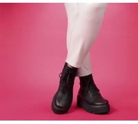 Lofina Stiefeletten schwarz 3127 Maja gasoline-nero Gr.41 - LOF 45