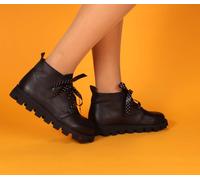 Lofina Stiefeletten schwarz 9232 Tessa gasoline-nero - LOF 105 38
