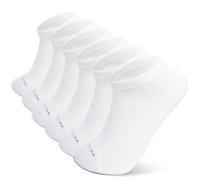 LOFIR Bambus Sneakersocken für Herren Damen: Sommer Sneaker Socken Männer Sportsocken Atmungsaktiv Trainer Kurzsocken für Sport Wandern Spazierengehen 6 Paar 39-50
