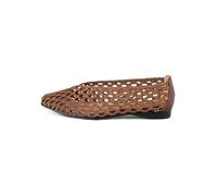 loft37 Leder-Ballerinas in Braun - Größe 36 | Damen Ballerinas