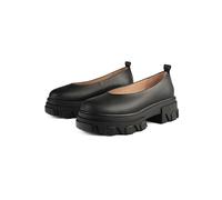 loft37 Leder-Ballerinas "Straight Up" in Schwarz - Größe 40 | Damen Ballerinas