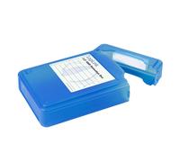 LogiLink Festplatten Schutz-Box für 3,5" HDDs, blau