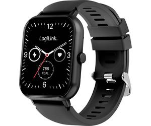 LogiLink SW0001B Smartwatch Schwarz