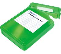 LOGILINK UA0133G - Festplatten Schutz-Box für 1x 3.5" grün LOGILINK