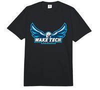 Logo des Wake Tech Community College der Wake Tech Eagles Comfort Colors Adult Heavyweight T-Shirt